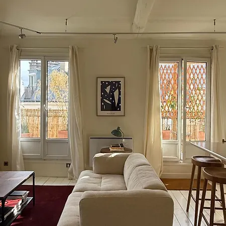 Duplex, Grand Balcon Et Sauna Apartment Paris